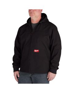 MLW312B-XL image(0) - Milwaukee Tool FREEFLEX Softshell Hooded Jacket