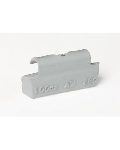 PLO10535 image(0) - 0.75 oz AW style Plasteel clip-on weight