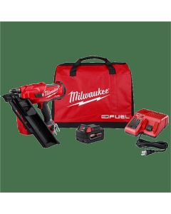 MLW2745-21 image(0) - Milwaukee Tool M18 FUEL 30 Degree Framing Nailer Kit