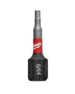 Milwaukee Tool SHOCKWAVE Impact Hex 5/64" Insert Bits (Bulk 25)