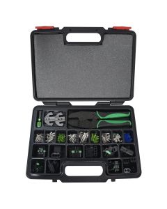 AST9478 image(0) - Astro Pneumatic 220pc Interchangeable Ratcheting Crimping Set