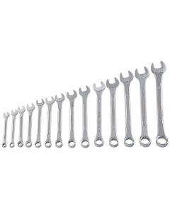 SUN9715A image(0) - Sunex 14 Pc. Metric Raised Panel Combination Wrench Set