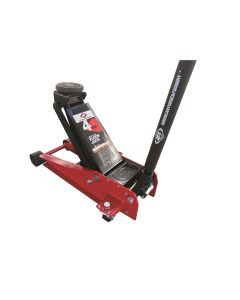 INT400SS image(1) - American Forge & Foundry AFF - Service Jack - 4 Ton Capacity - Double Pump - Short Chassis - 2 pc Handle - 4.3" Min H to 20.5" Max H - Heavy Duty