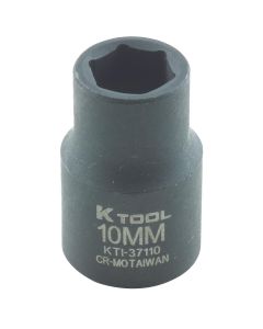 KTI37110 image(0) - K Tool International SOC 10MM 3/8D IMP 6PT