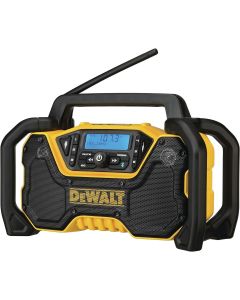 DWTDCR028 image(0) - DeWalt  12V/20V MAX* Portable Radio, Bluetooth, Cordless, Jobsite, Tool Only