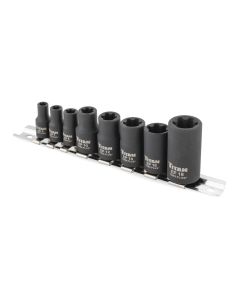 TIT17418 image(0) - TITAN 8 pc. External TORX Plus Socket Set