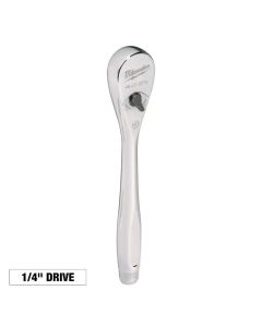 MLW48-22-9014 image(0) - Milwaukee Tool 1/4" Drive 90-Tooth Slim Profile Ratchet