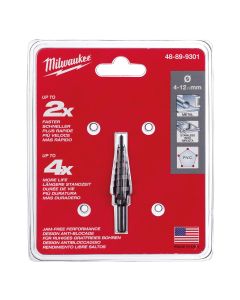 MLW48-89-9301 image(2) - Milwaukee Tool Step Bit 4mm - 12mm