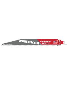 MLW48-00-5242 image(0) - 9" 6 TPI THE WRECKER with Carbide Teeth SAWZALL&reg; Blade 1PK