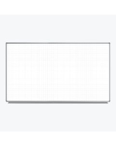 LUXWB7240LB image(0) - 72 x 40 Wall-Mounted Grid Whiteboard