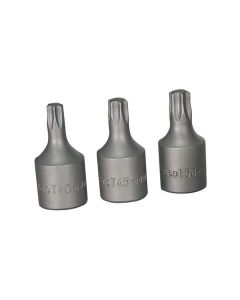 KTI22802 image(0) - K Tool International 3PC CALIPER TORX SET