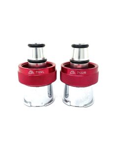 CTA7124 image(1) - CTA Manufacturing Radiator Pressure Adapter Kit - GM/GMC (Right & Left-Hand Threads)