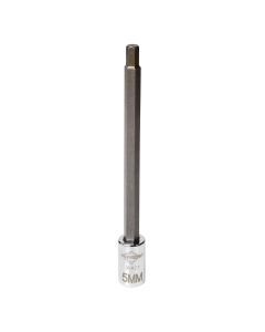 MAY16477 image(0) - Mayhew Mayhew 5 MM Metric Hex Medium Insert Socket Bit, 1/4-Inch Drive