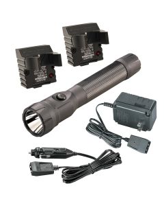 STL76813 image(0) - Streamlight PolyStinger DS LED Rechargeable Dual Switch Polymer Flashlight - Black