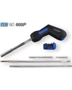 CAL668P image(0) - Cal-Van Tools PISTOL GRIP LED SCREWDRIVER BUNDLE SET