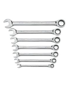 KDT9417 image(0) - GearWrench WRENCH RATCHING COMB. SET METRIC 7 PC GEARWRENCH