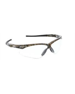 MCRMOMP110AF image(0) - Cord includedPasses ANSI Z87+ standardsPolycarbonate lenses provide 99.9% UVA/UVB/UVC protectionPopular Mossy Oak&reg; Camouflage Pattern FrameSingle lens, wrap-around design for unobstructed viewSoft, flexible TPR temples and nose