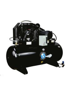 ATEMPAF9P-120H image(3) - Atlas Automotive Equiopment 7.5HP 120 Gallon Horizontal Air Compressor w/ Plus Package