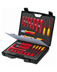 26-Piece Standard Tool Kit with Insulated Tools fo