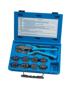 SGT18980 image(1) - SG Tool Aid Quick Change Ratcheting Terminal Crimping Kit w/9