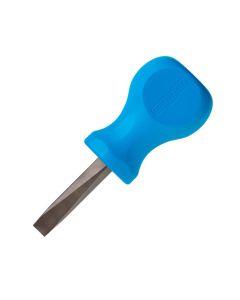 CHAS141H image(0) - Slotted 1/4" x 1.5" Stubby Screwdriver, Magnetic Tip