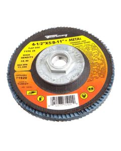 FOR71920 image(1) - Flap Disc, High Density, Type 29, 4-1/2 in x 5/8 in-11, ZA40