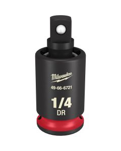 MLW49-66-6721 image(0) - Milwaukee Tool SHOCKWAVE Impact Duty 1/4" Drive Universal Joint