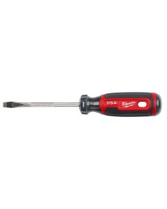 MLWMT206 image(0) - 1/4" Slotted 4" Cushion Grip Screwdriver (USA)