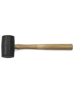 KDT82259 image(1) - GearWrench 16 oz Rubber Mallet - Wood Hickory Handle