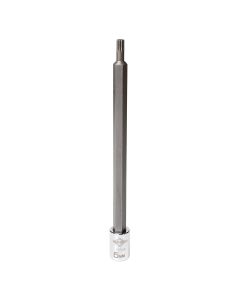 MAY16729 image(0) - Mayhew Mayhew 5 MM Triple Square Long Insert Socket Bit, 1/4-Inch Drive