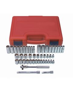 KTI22547 image(2) - K Tool International 47-PIECE 3/8 IN. DR 12-PT SAE AND METRIC