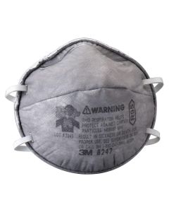 MMM07186 image(0) - Particulate Respirator w/Organic Vapor Relief(BOX)