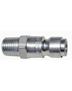 AMFCP7-10 image(0) - Amflo 3/8" Coupler Plug with 1/4" Male threads Automotive T style- Pack of 10