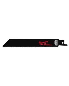 MLW48-00-1421 image(1) - Milwaukee Tool 6" Carbide Grit SAWZALL Blade