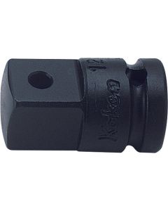 KKN12233A-B image(0) - Ko-ken USA 12233A-B 1/4 Sq. Dr. Adaptor  3/8 Square Length 22mm Ball type