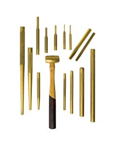 MAY61369 image(0) - Mayhew 15-PC BRASS KIT ASSORTMENT