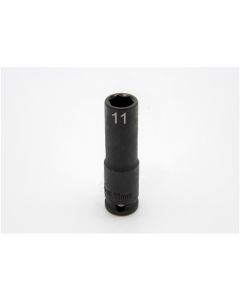 VIM 11MM X 3/8'' DR. CR-MO IMPACT SOCKET - DEEP