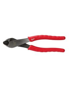 MLW48-22-6128 image(0) - Milwaukee Tool 8" Comfort Grip Angled Head Diagonal Cutting Pliers