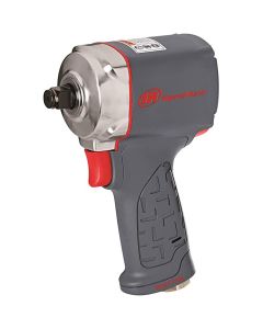 IRT36QMAX image(0) - Ingersoll Rand 1/2 Inch Ultra Compact Air Impact Wrench, Quiet, 640 ft-lb Torque, Friction Ring Retainer, Pistol