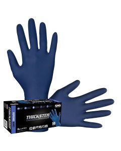 SAS Safety Box of 50 Thickster PF Latex Disp. Gloves, XL