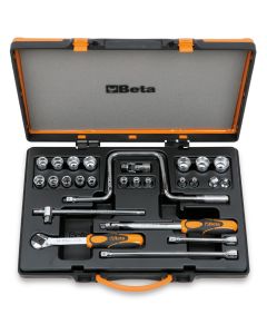 BTA009100938 image(0) - Beta Tools USA 910A/C17-17 Sockets and 9 Accessories