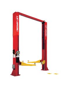 Rotary SPO10 Trio - 2- Stage Low Profile Two-Post Lift, Symmetrical (10,000 LB. Capacity)  72 3/4" Rise - Red
