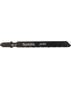 Makita Jig Saw Blade, T Shank, HSS 3-1/2" x 24TPI (Pack of 5)