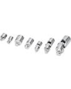 TIT17407 image(0) - TITAN 7 pc Chrome Adaptor & U-joint Set