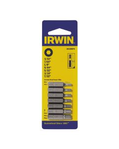 Irwin Industrial 1-1/4in 7pc 3/32" thru 1-1/4"