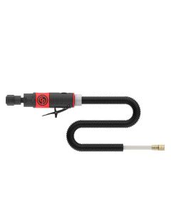 CPT873CK image(1) - Chicago Pneumatic Chicago Pneumatic CP873CK - Low Speed Composite Air Tire Buffer Kit with Quick Change 7/16" Hex Shank Chuck, 0.47 HP / 350 W Air Motor - 3,000 RPM and Rear Exhaust Hose with Noise Reducer.