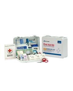 FAO90560 image(0) - First Aid Only 25 Person First Aid Kit ANSI A  Metal Case