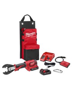 MLW2678-22BG image(0) - M18FORCE LOGIC 6T Utility Crimper Kit with D3 Grooves and Fixed BG Die