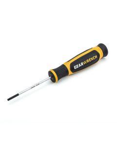 KDT80040H image(0) - GearWrench T8 x 60mm Mini Torx&reg; Dual Material Screwdriver