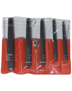 OLD7332 image(0) - Old Forge 5-PC SCREW EXTRACTOR SET - FLUTED TYPE